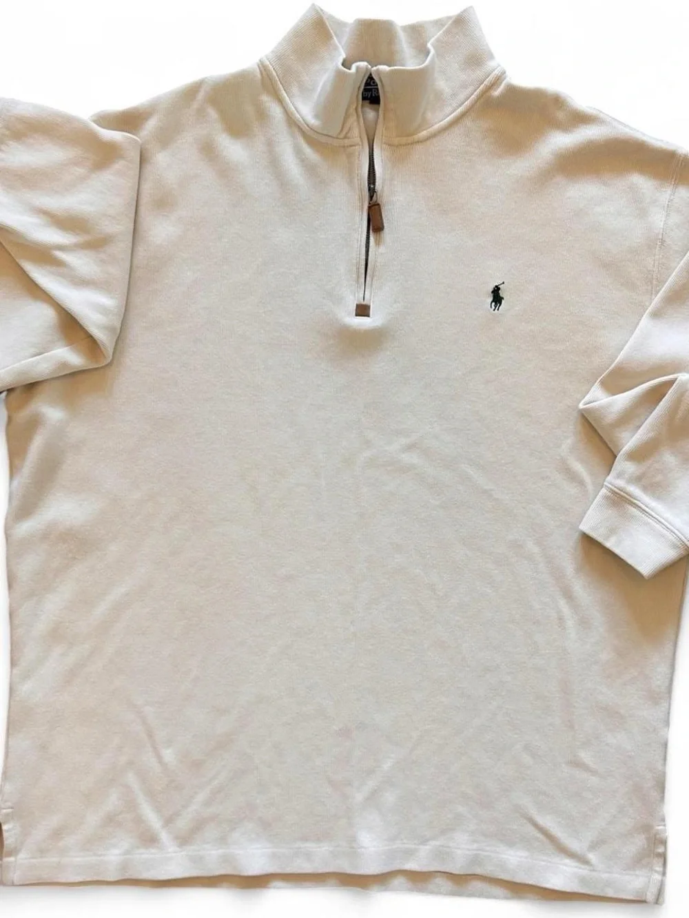 Men’s XLT Ralph Lauren Half-Zip Sweater with Green Pony